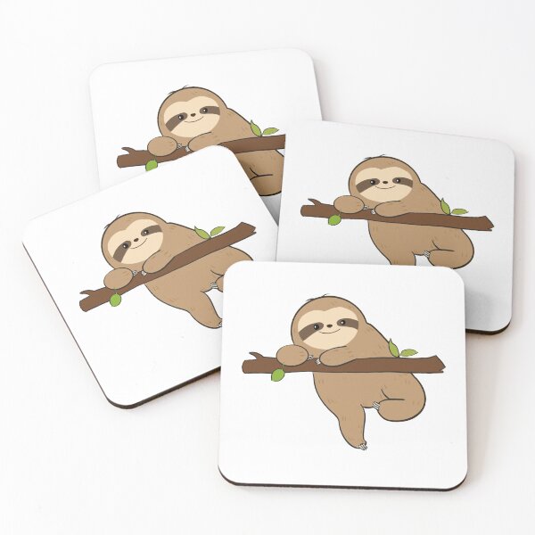 Item preview, Cute Brown Sloth Slot  designed and sold by Fine Art California.