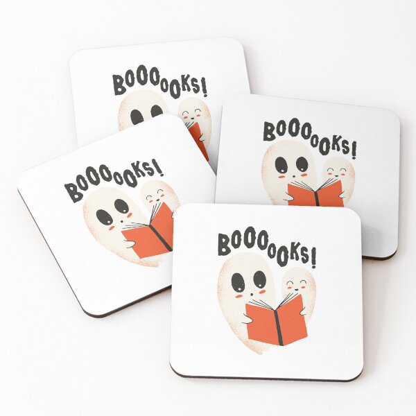 Item preview, Booooks Ghost Reading Halloween designed and sold by Club7Studios.