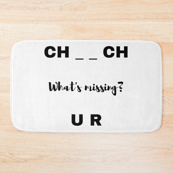 Item preview, Church, What's missing? designed and sold by delvaoutfitters.