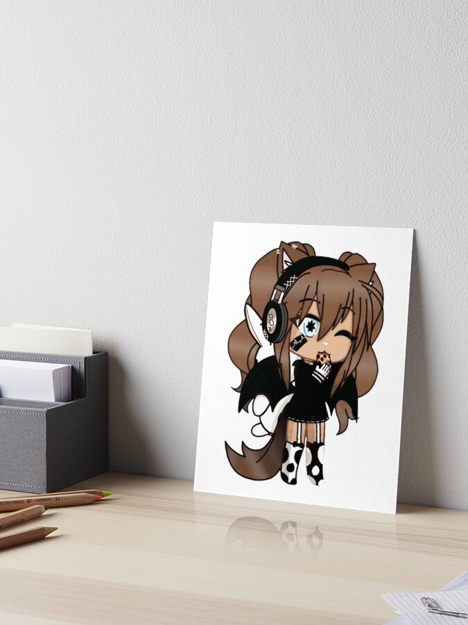 gacha club  Art Board Print for Sale by CrazyForDolls