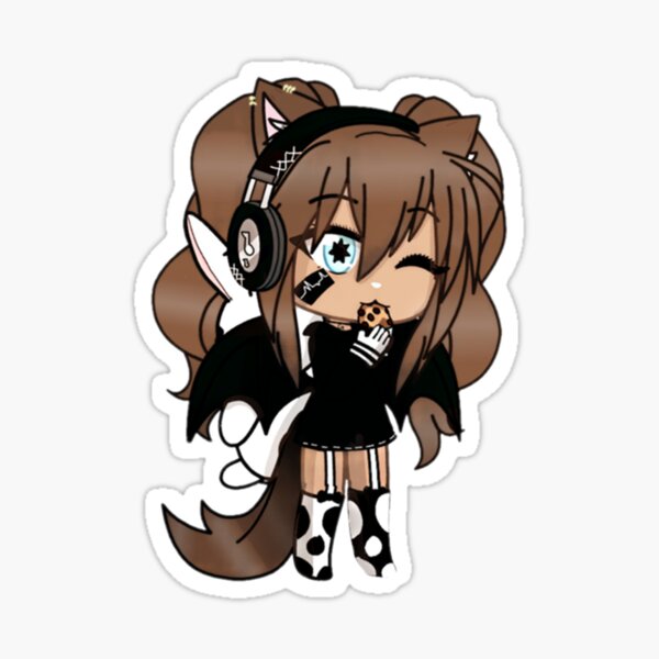 Gacha Life Cute Gacha Girl Sticker For Sale By Bloamineads Redbubble