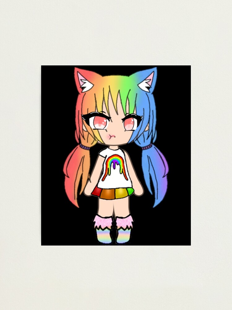 Gacha Life and Gacha Club Clothes Chibi Anime Kawaii Outfits  Metal Print  for Sale by CrazyForDolls