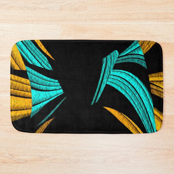 Item preview, Turquoise and Gold Bow designed and sold by fatenanwar.