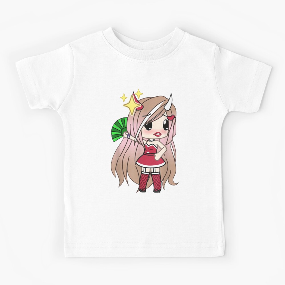 Gacha gacha vida gacha oc bonito menina chibi manga gacha edit arte bonito  camiseta preto branco para homens - AliExpress