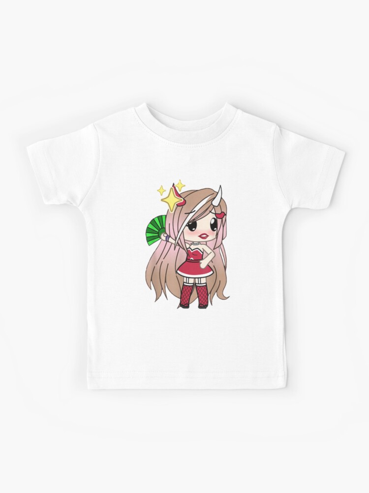 Camiseta Gacha Life E Gacha Club Chibi Anime Kawaii Gatch