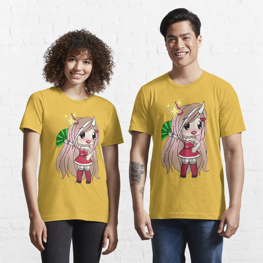 Compre Gacha life e gacha club roupas chibi anime kawaii roupas clássicas  camiseta verão manga curta estampada roupas poliéster t-sh barato — frete  grátis, avaliações reais com fotos — Joom