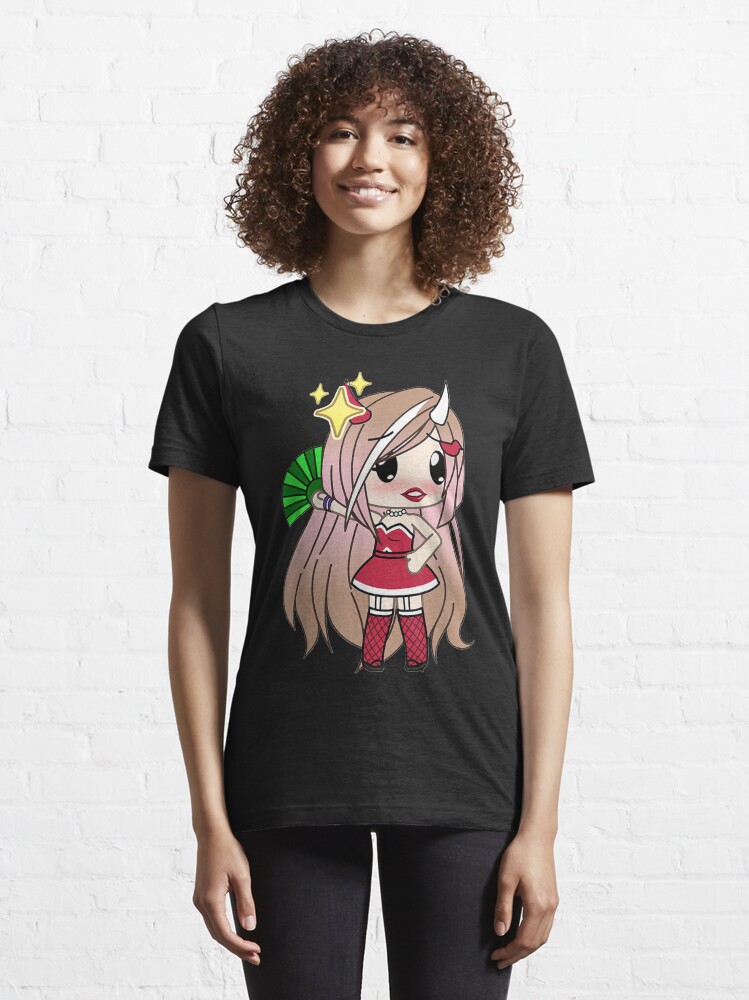 Compre Gacha life e gacha club roupas chibi anime kawaii roupas clássicas  camiseta verão manga curta estampada roupas poliéster t-sh barato — frete  grátis, avaliações reais com fotos — Joom