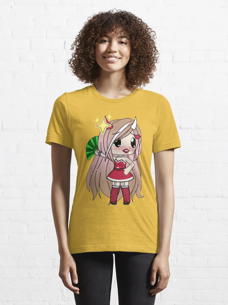 Compre Gacha life e gacha club roupas chibi anime kawaii roupas clássicas  camiseta verão manga curta estampada roupas poliéster t-sh barato — frete  grátis, avaliações reais com fotos — Joom