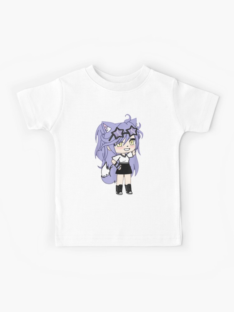 Gacha Life and Gatcha Club Chibi Anime Kawaii Kids Girls Outfits 18 | Kids  T-Shirt