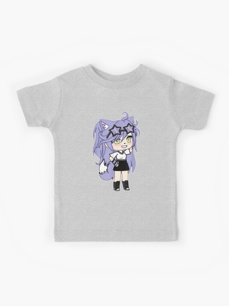 Gacha Vida E Gatcha Club Chibi Anime Kawaii Crianças Meninas Roupas 18 T  Shirt 100%