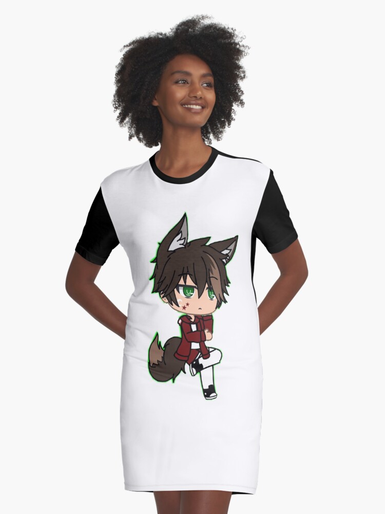 Camiseta Família Gacha Life Afton - Gacha Life Teen Gif Eng