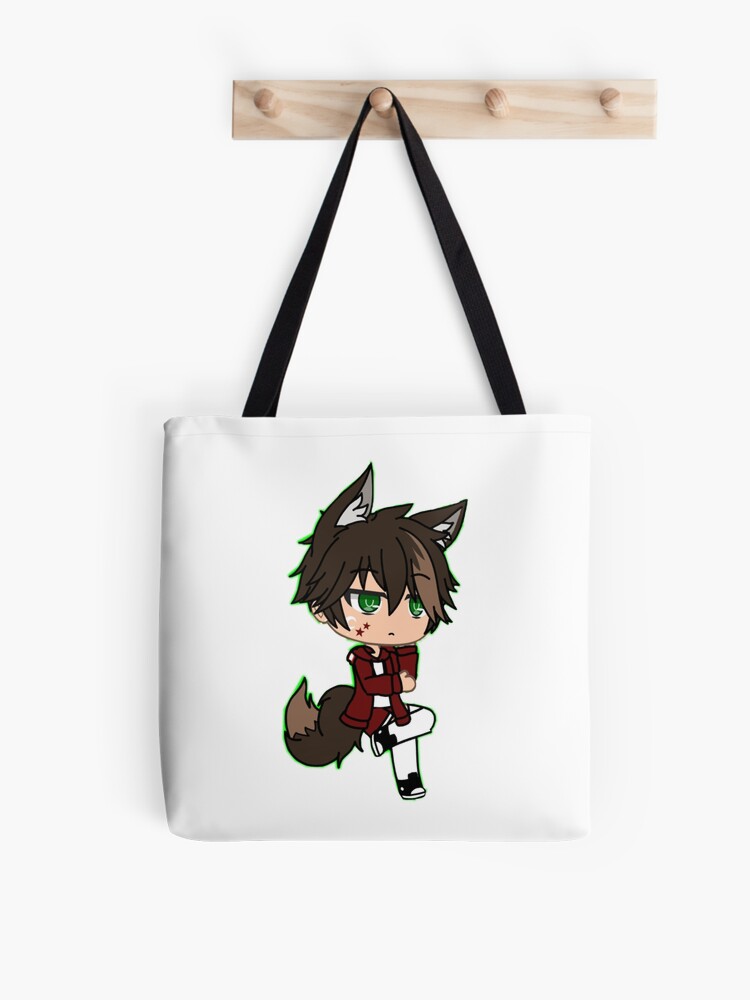 gacha life afton familia chico lindo Bolsa de tela