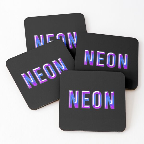 Item preview, purple Neon abstract blacklight glowing text  - purple neon sign designed and sold by Long Exposure.