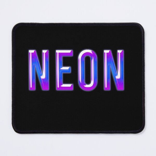Item preview, purple Neon abstract blacklight glowing text  - purple neon sign designed and sold by Long Exposure.