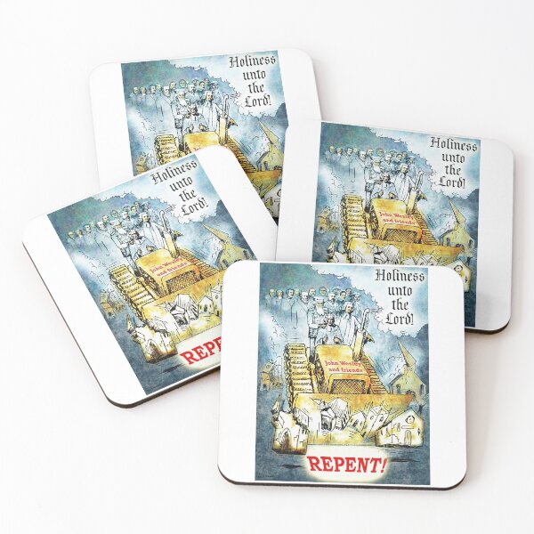 Item preview, John Wesley Heavenly Bulldozer designed and sold by Pictures With A Message.