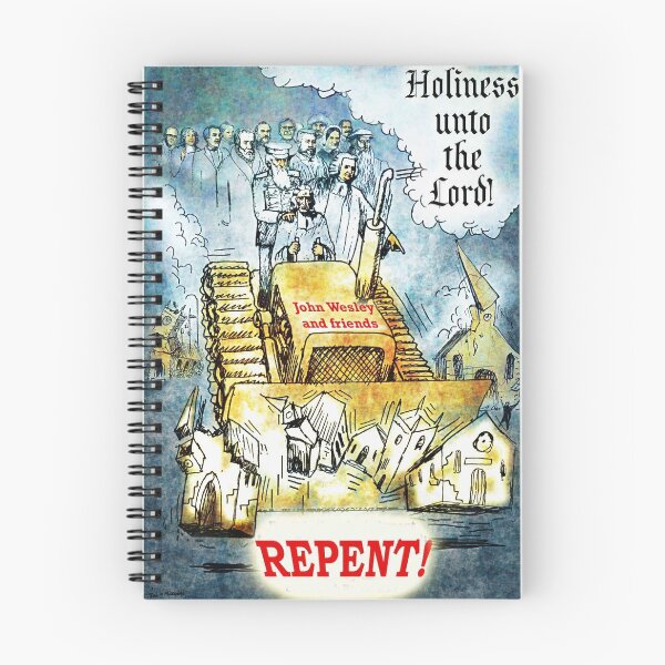 Item preview, John Wesley Heavenly Bulldozer designed and sold by Pictures With A Message.