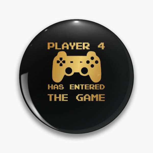 Item preview, PLAYER 4 HAS ENTERED THE GAME BABYGROW FUNNY GIFT designed and sold by Boum04.