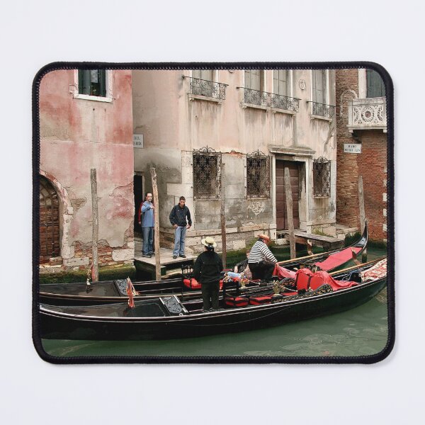 Item preview, Gondolas and Gondoliers in Venice, Italy designed and sold by Gerda Grice Photography.