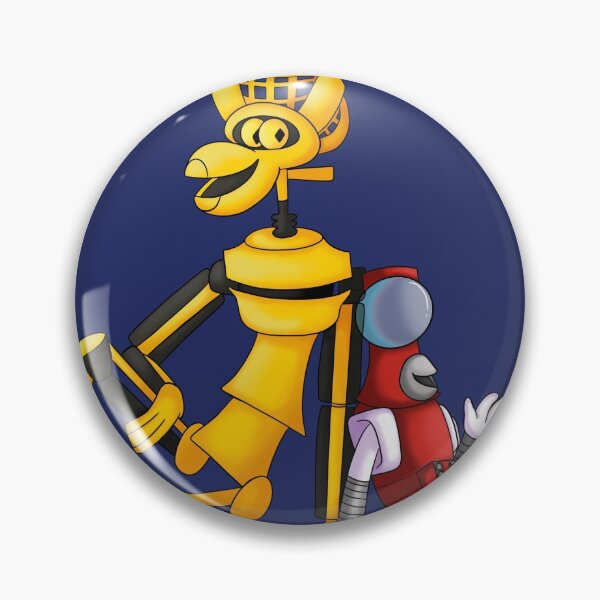 Item preview, MST3k Tom Servo and Crow designed and sold by CaptainShivers.