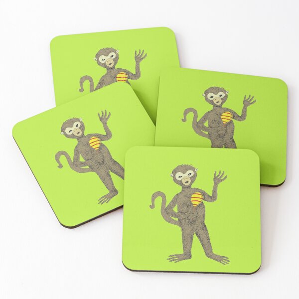 Item preview, M is for Monkey playing the Maraca designed and sold by AnnieHines.