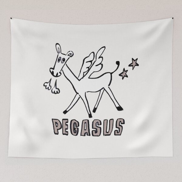 Item preview, I draw the pegasus tee shirt / oyasumi punpun designed and sold by RansRoom.