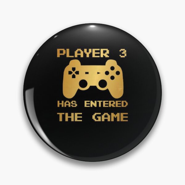 Item preview, PLAYER 3 HAS ENTERED THE GAME BABYGROW FUNNY GIFT designed and sold by Boum04.
