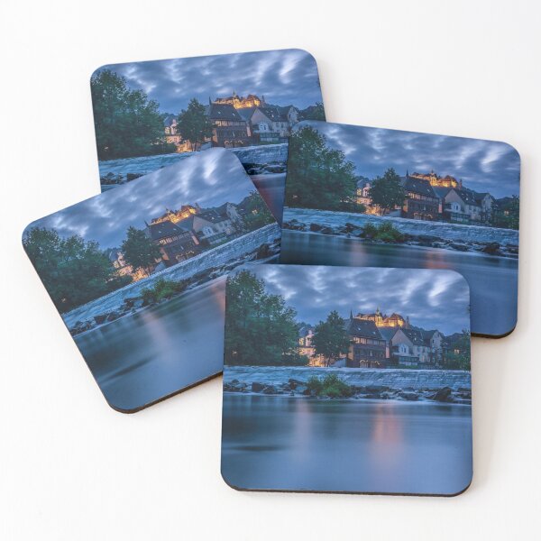 Item preview, Castle view at the blue hour designed and sold by Janinapohl.