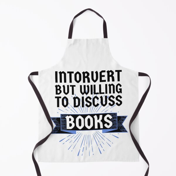 Item preview, Introvert but Willing to Discuss Books designed and sold by ACC .