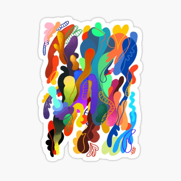 Abstract n * 1 Sticker