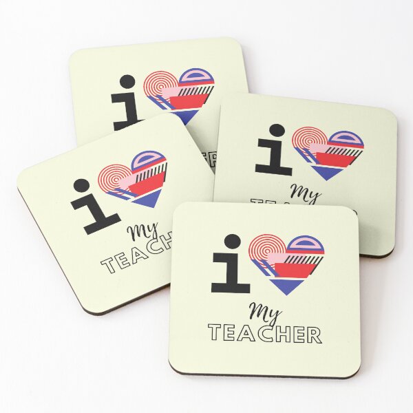 Item preview, I Love My Teacher designed and sold by Niwain.
