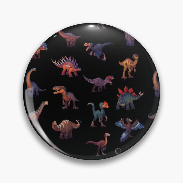 Item preview, Dinosaurs from Upper Jurassic - Black version designed and sold by davidszaboart.