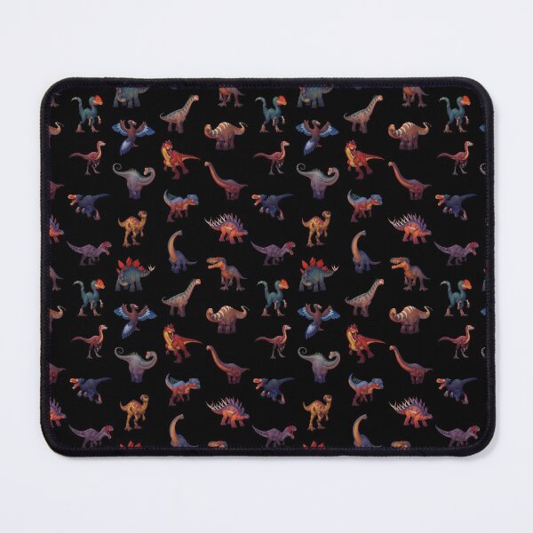 Item preview, Dinosaurs from Upper Jurassic - Black version designed and sold by davidszaboart.