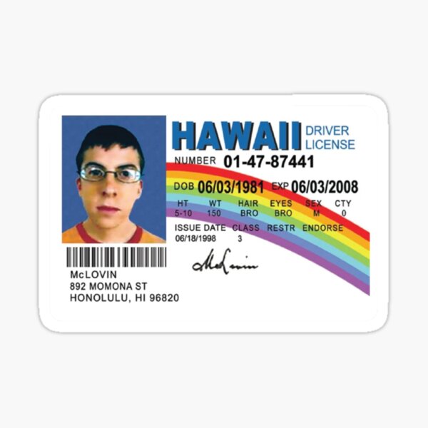 Funniest Fake Id Names