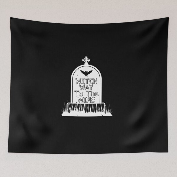 Item preview, Witch Way To The Wine T-shirt, funny halloween t-shirt, Gift for halloween. designed and sold by mHmShop.
