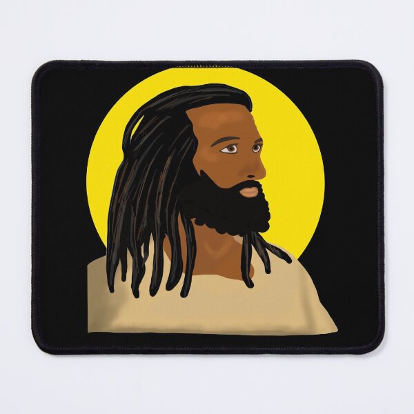 Item preview, Black Jesus With Locs Dreadlocks designed and sold by blackartmatters.