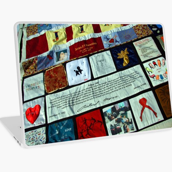 AIDS Quilt - 1 Laptop Skin
