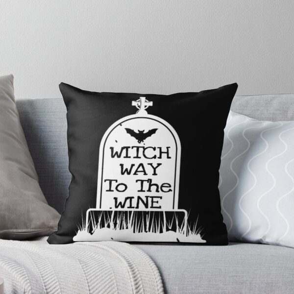 Item preview, Witch Way To The Wine T-shirt, funny halloween t-shirt, Gift for halloween. designed and sold by mHmShop.