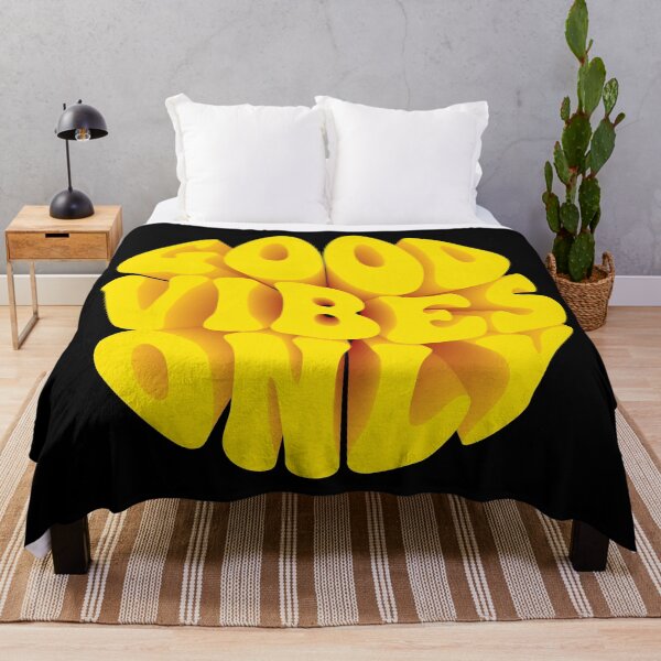 Item preview, Good Vibes Only - Golden Yellow designed and sold by DeVree.