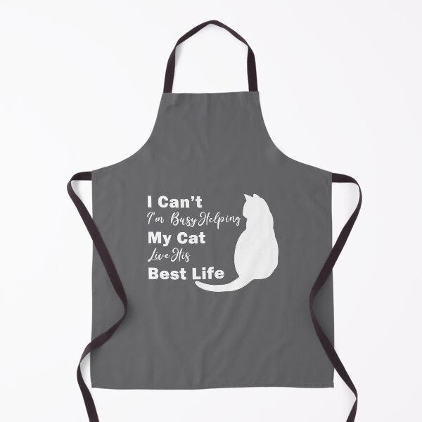 Item preview, I Can't I'm Helping My Cat Live His Best Life designed and sold by KristyBDesigns.