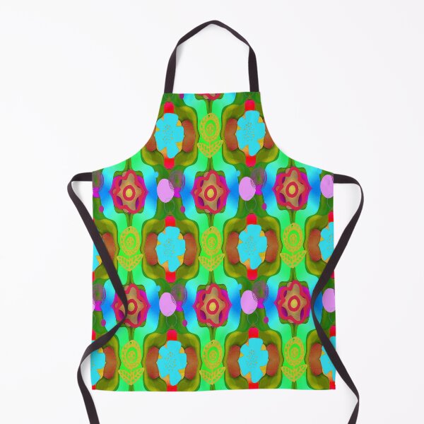 Item preview, Kawaii Vibrant Abstract Floral Pattern, 2, Graphic Psychedelic Abstract Art, Inspired by Nature-floral abstract art, Graphic Psychedelic Abstract Art, Inspired by Nature-floral abstract art designed and sold by Adri Barnard.