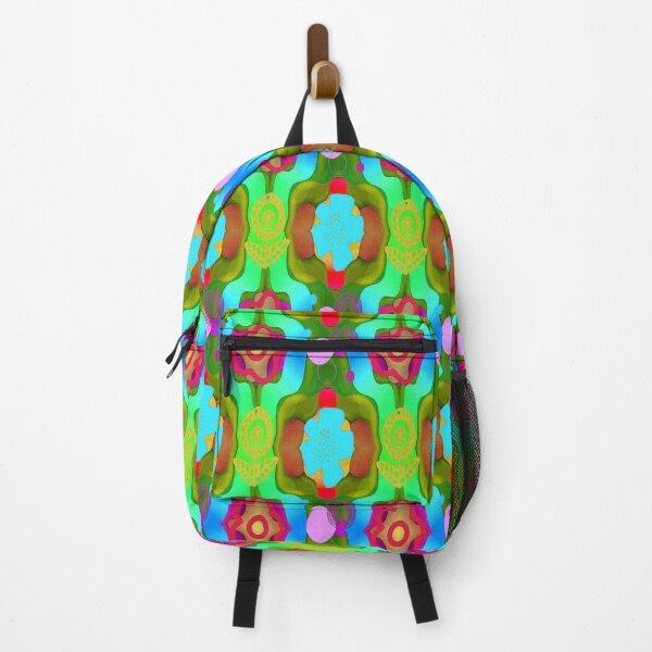 Item preview, Kawaii Vibrant Abstract Floral Pattern, 2, Graphic Psychedelic Abstract Art, Inspired by Nature-floral abstract art, Graphic Psychedelic Abstract Art, Inspired by Nature-floral abstract art designed and sold by Adri Barnard.