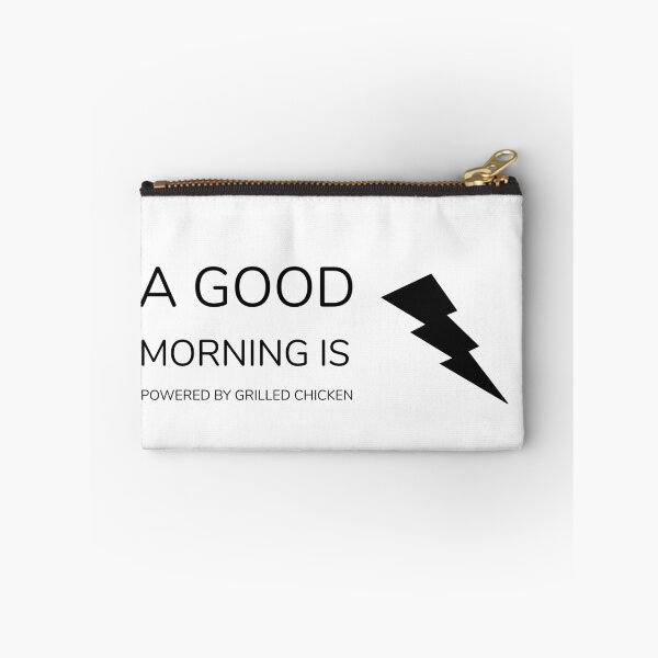 Item preview, A GOOD MORNING IS POWERED BY GRILLED CHICKEN designed and sold by djaber1998.