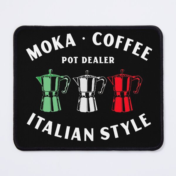Item preview, Moka Italian Style Coffee - Pot Dealer Italian Coffee Pun  designed and sold by molamode.