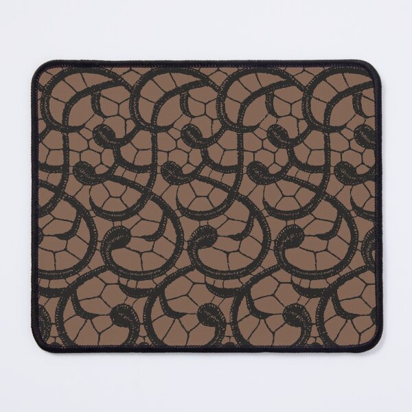 Item preview, Black Lace On Coffee Color designed and sold by okpinsArtDesign.