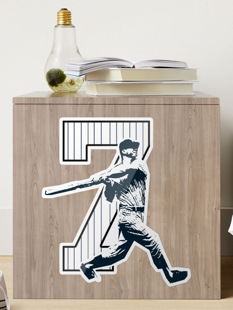 THE MICK VINTAGE RETIRED NUMBER STICKER AND RETRO BRONX BASEBALL MICKEY  MANTLE SHIRT  Essential T-Shirt for Sale by ProSosh