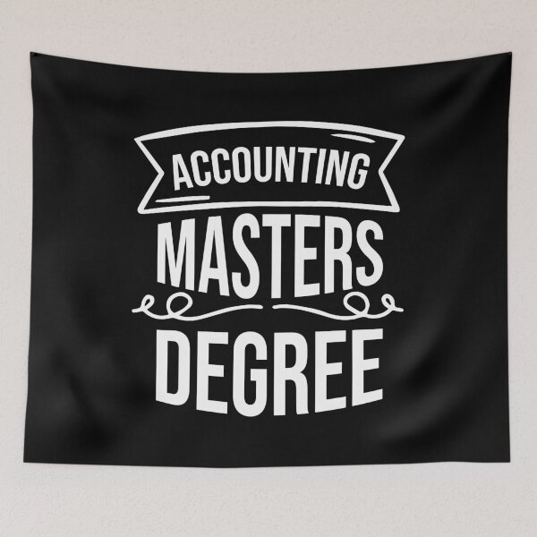 Item preview, Accounting Masters Degree designed and sold by e-z4k.