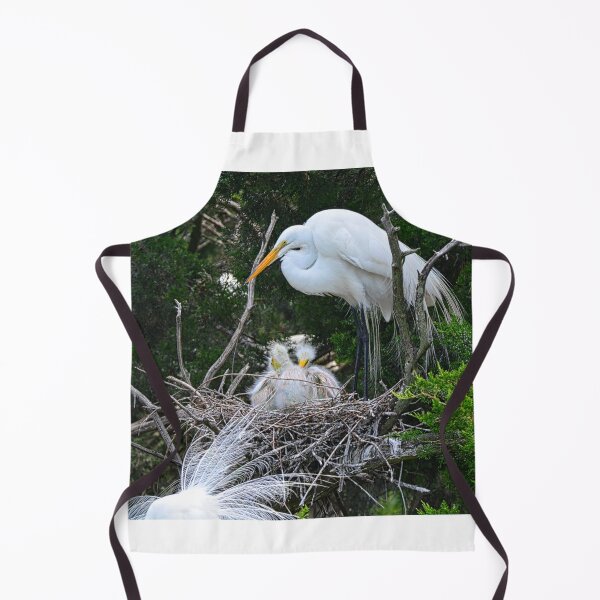 Item preview, Baby Egrets Nesting With Momma designed and sold by LisaWootenPhoto.
