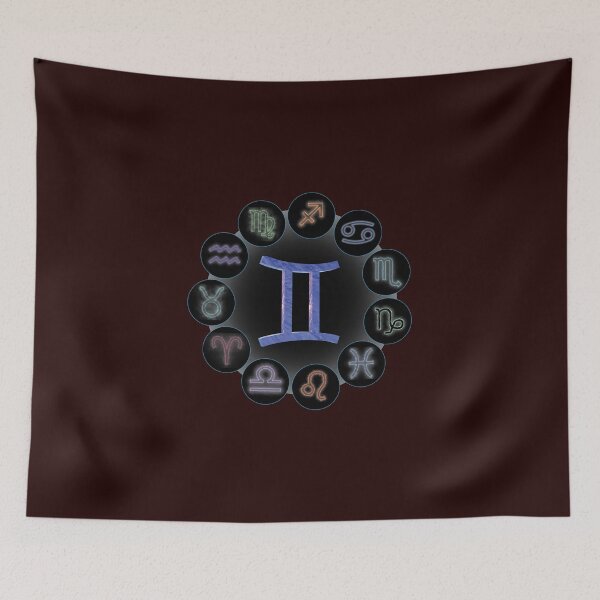 Item preview, Gemini/The Twins Zodiac Symbol. designed and sold by VoloshenDesigns.