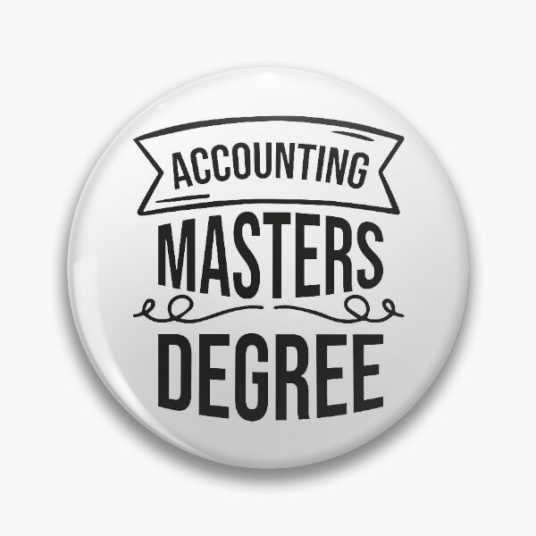Item preview, Accounting Masters Degree designed and sold by e-z4k.