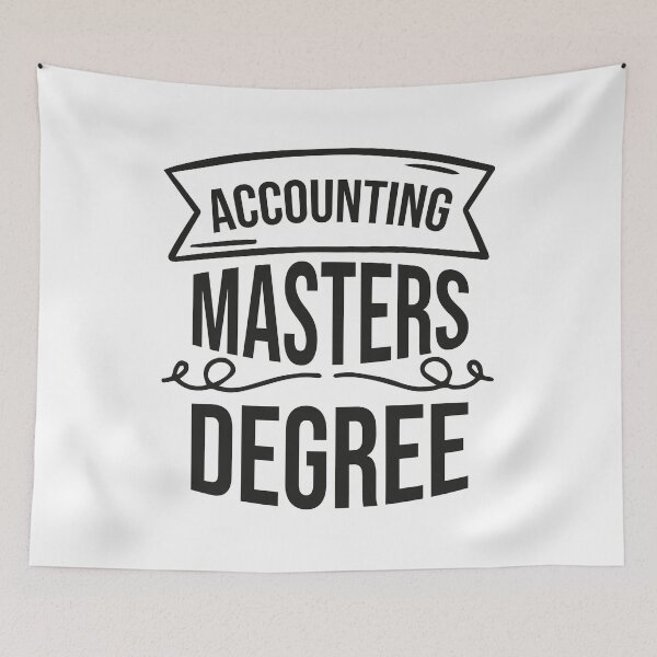 Item preview, Accounting Masters Degree designed and sold by e-z4k.